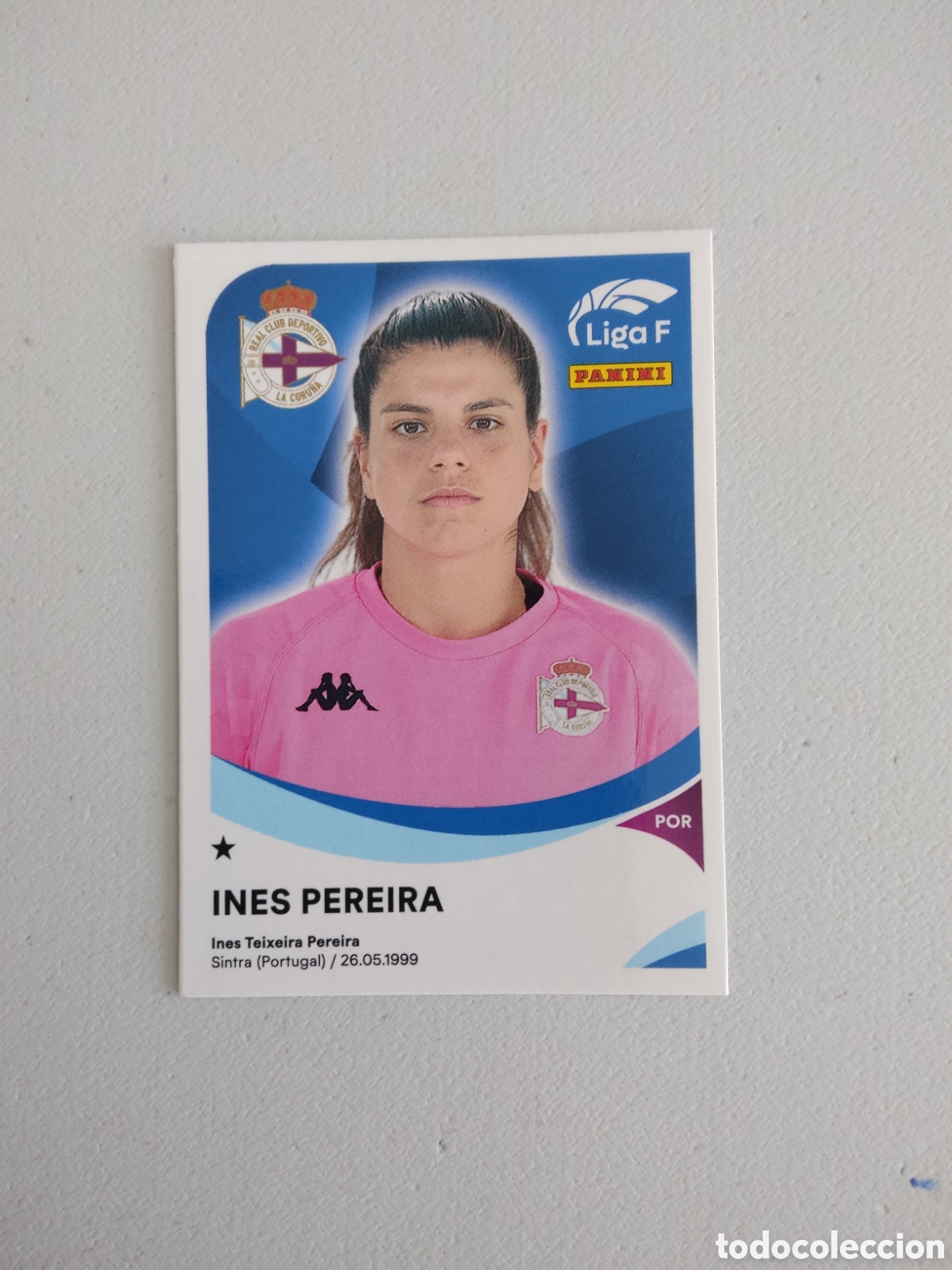 Cromos de f&uacute;tbol: 104 INES PEREIRA DEPORTIVO CORU&Ntilde;A LIGA F 2024 2025