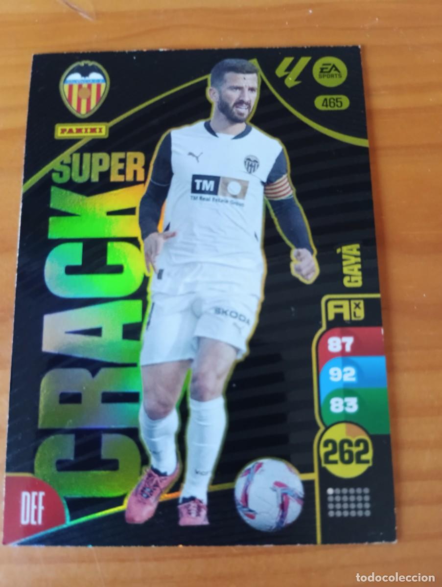 Cromos de f&uacute;tbol: ADRENALYN XL 2024 2025 24 25 PANINI N&ordm; 465 GAYA VALENCIA SUPER CRACK