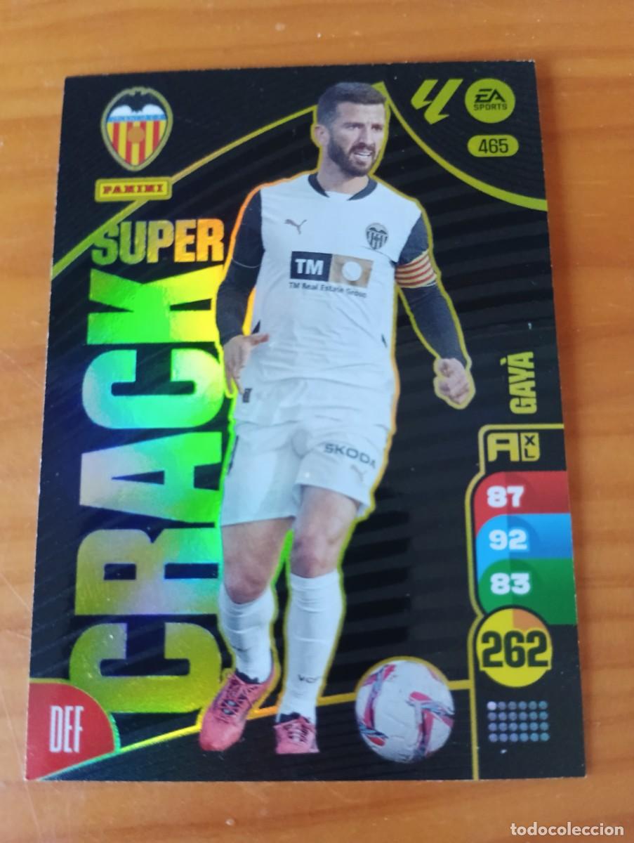 Cromos de f&uacute;tbol: ADRENALYN XL 2024 2025 24 25 PANINI N&ordm; 465 GAYA VALENCIA SUPER CRACK