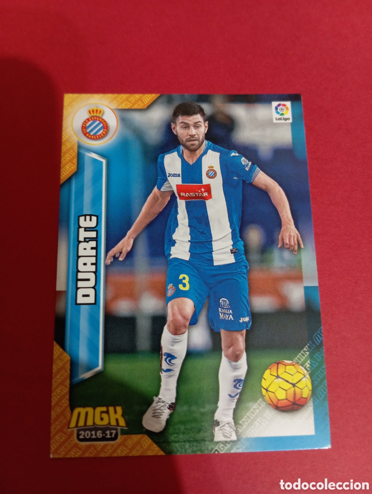 Cromos de f&uacute;tbol: Duarte Espanyol n&deg;226 / PANINI MEGACRACKS 2016/2017