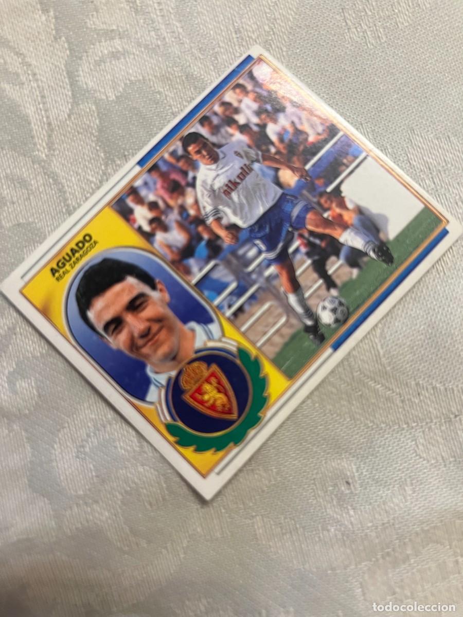 Cromos de f&uacute;tbol: AGUADO ZARAGOZA SIN PEGAR EDICIONES ESTE 1996-97