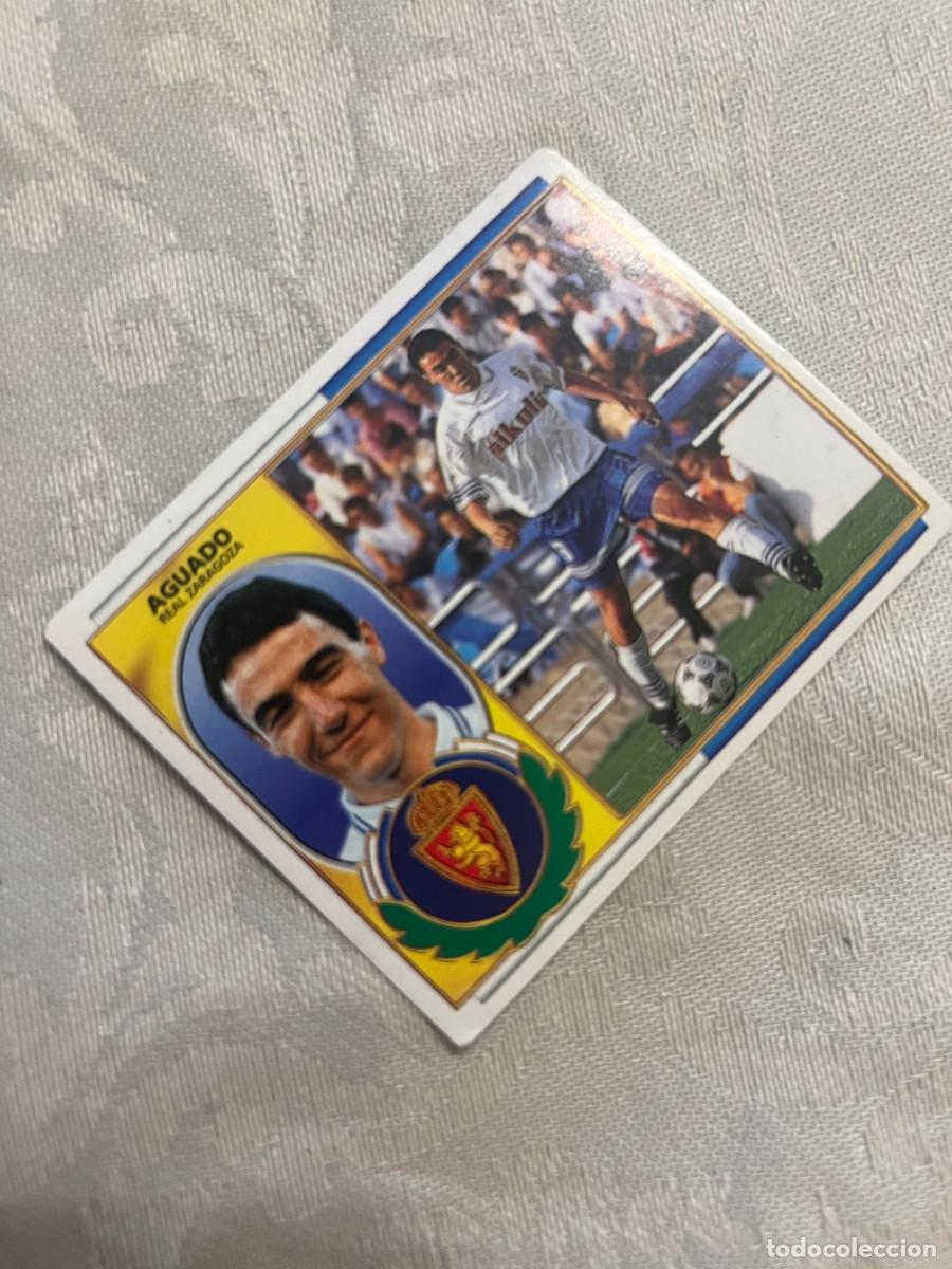 Cromos de f&uacute;tbol: AGUADO ZARAGOZA SIN PEGAR EDICIONES ESTE 1996-97