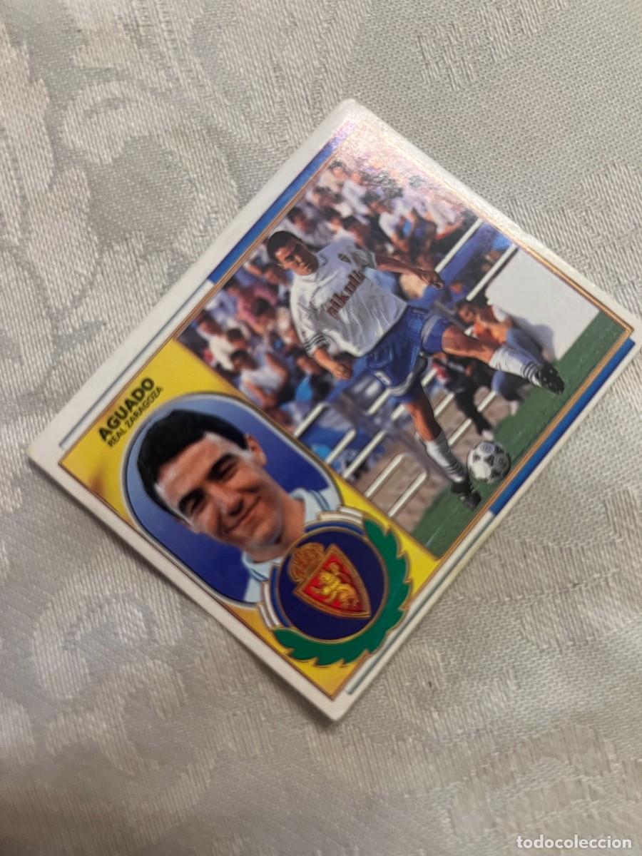 Cromos de f&uacute;tbol: AGUADO ZARAGOZA SIN PEGAR EDICIONES ESTE 1996-97