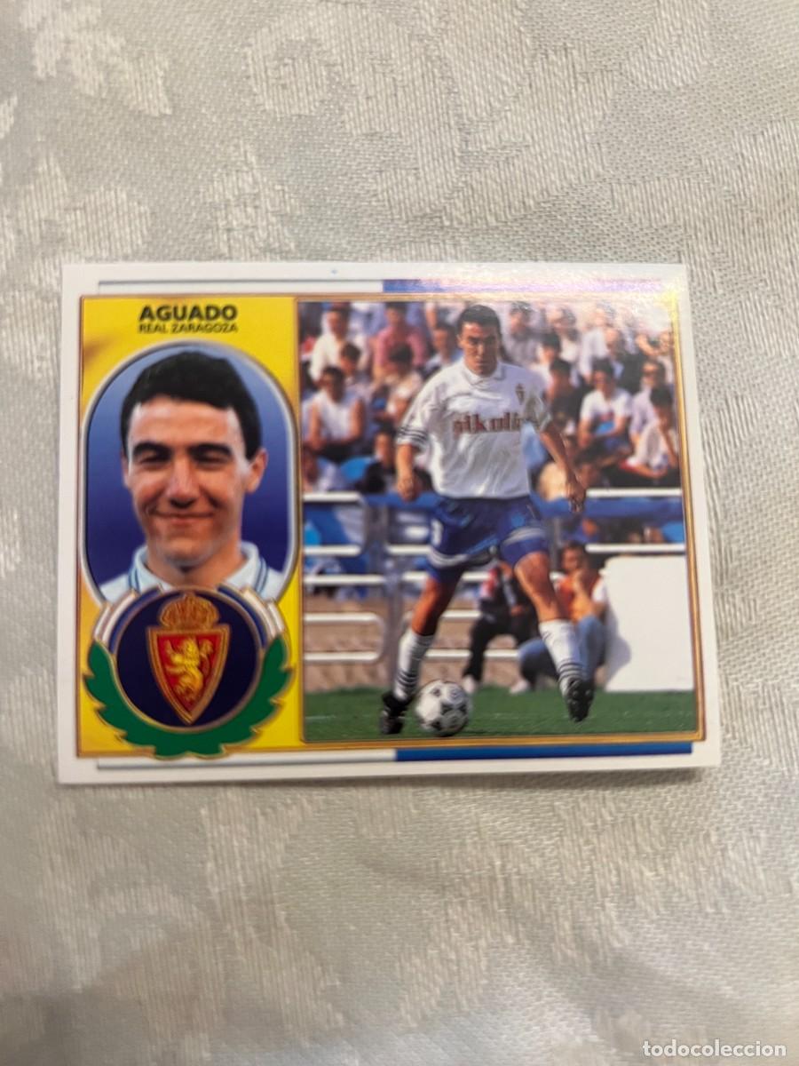 Cromos de f&uacute;tbol: AGUADO ZARAGOZA SIN PEGAR EDICIONES ESTE 1996-97