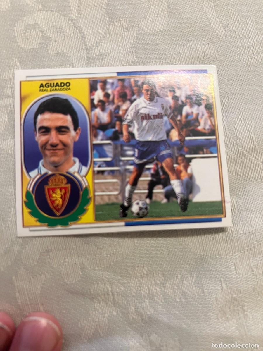 Cromos de f&uacute;tbol: AGUADO ZARAGOZA SIN PEGAR EDICIONES ESTE 1996-97