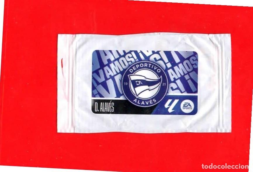 Fu&szlig;ball-Sticker: Escudo C.D. ALAVES &iexcl;Vamos! - CROMO CHICLE LIGA ESTE 2026-2027 26 27
