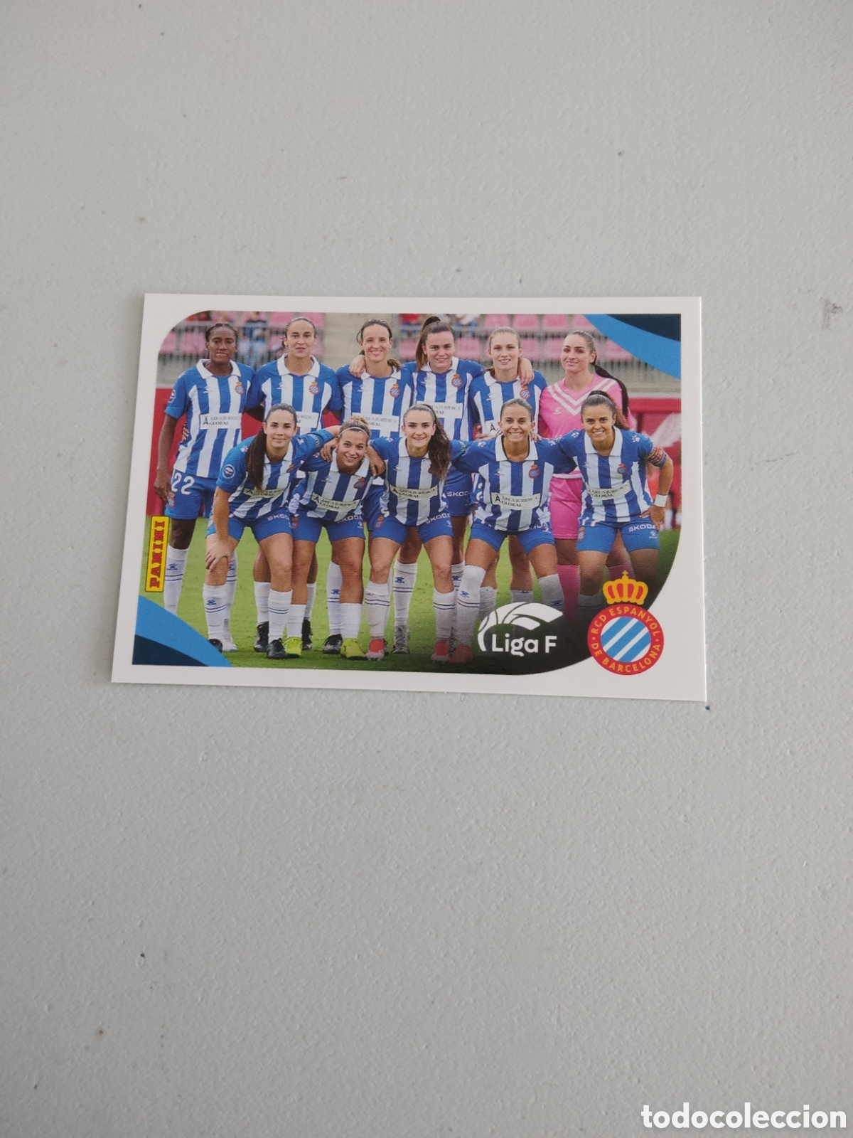 Fu&szlig;ball-Sticker: 143 PLANTILLA ESPANYOL LIGA F 2024 2025