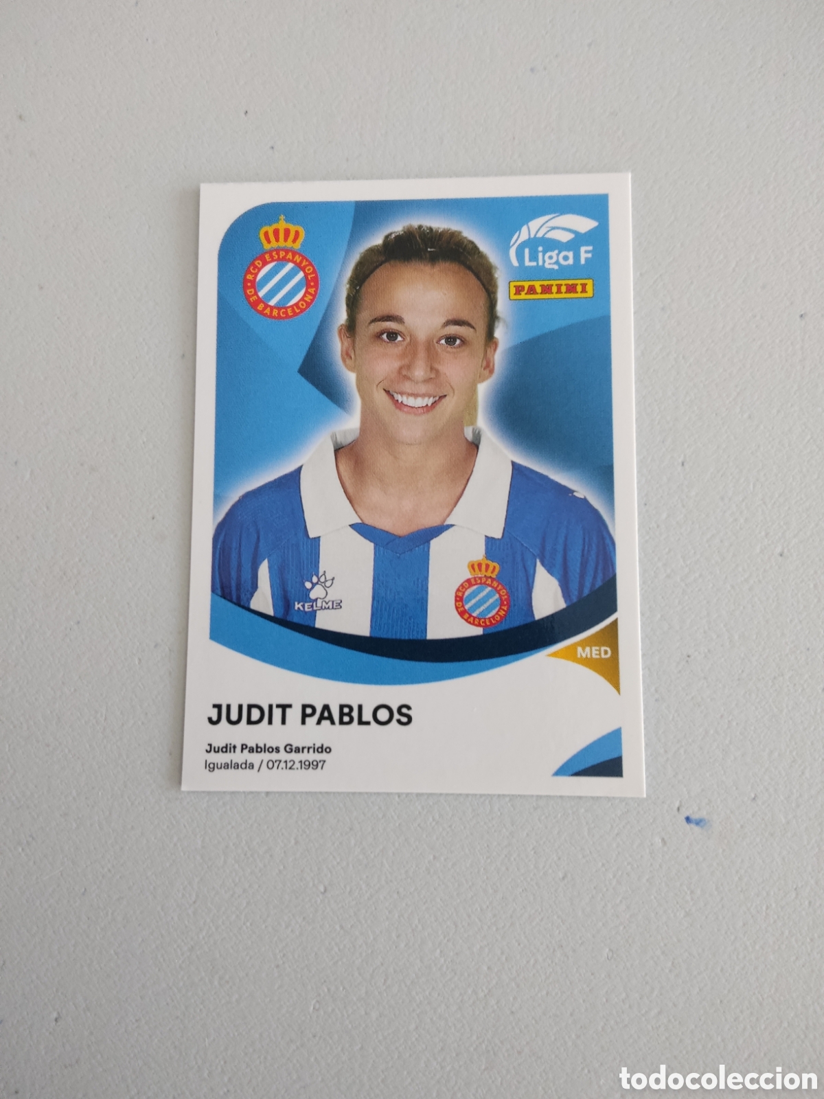Cromos de f&uacute;tbol: 155 JUDIT PABLOS ESPANYOL LIGA F 2024 2025