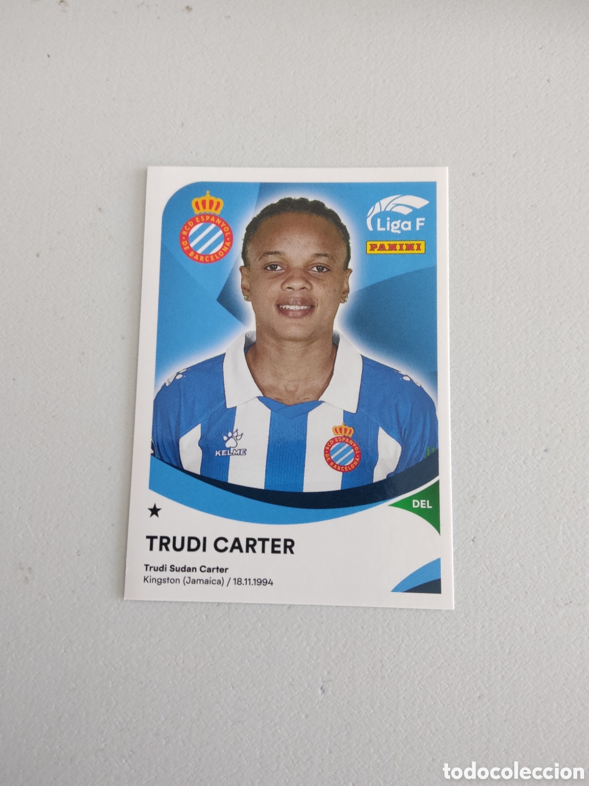 Cromos de f&uacute;tbol: 161 TRUDI CARTER ESPANYOL LIGA F 2024 2025