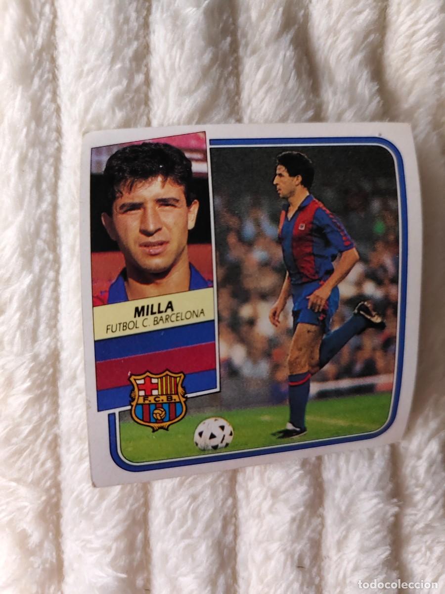 Cromos de f&uacute;tbol: EDICIONES ESTE 89 90 MILLA FC BARCELONA 1989 1990 DESPEGADO RECUPERADO ALBUM AAQ