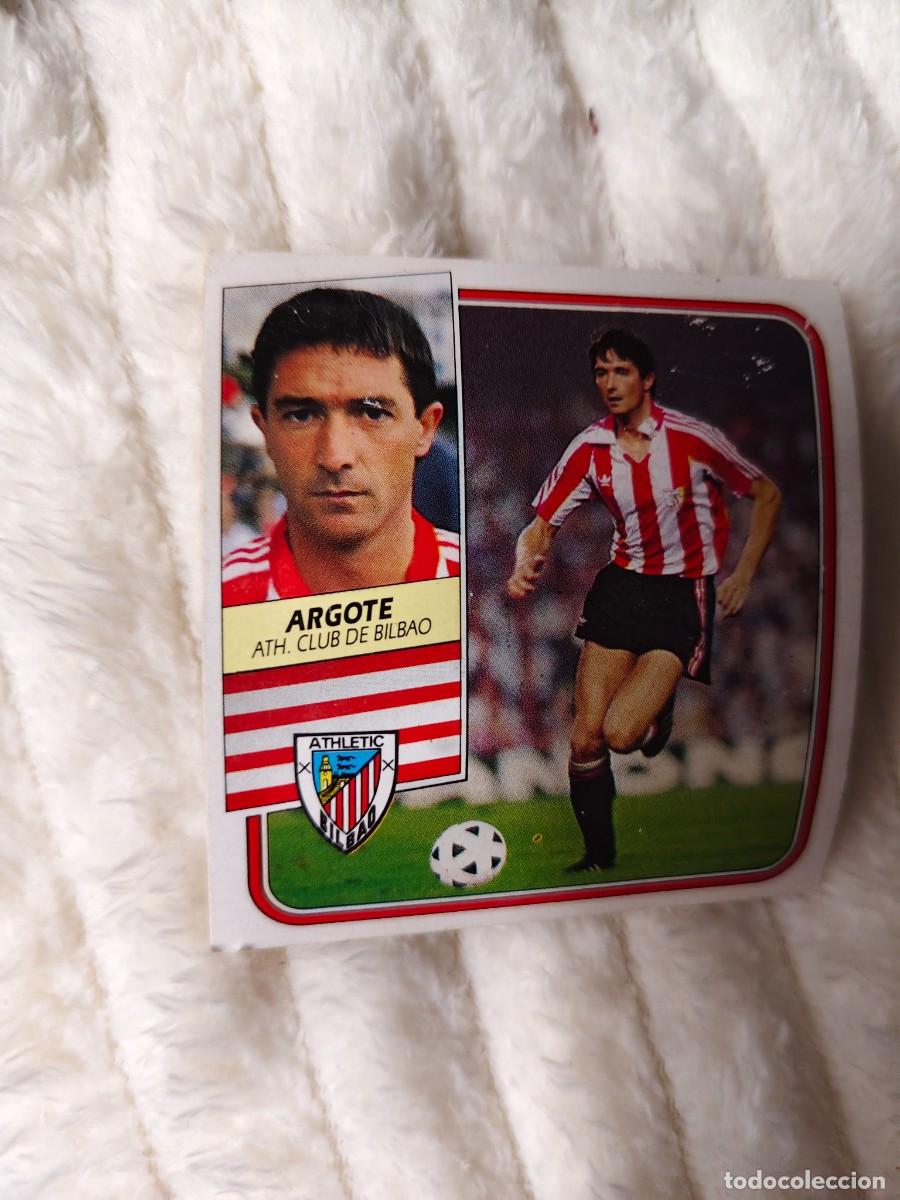 Cromos de f&uacute;tbol: EDICIONES ESTE 89 90 ARGOTE ATHLETIC CLUB BILBAO 1989 1990 DESPEGADO RECUPERADO ALBUM AAQ