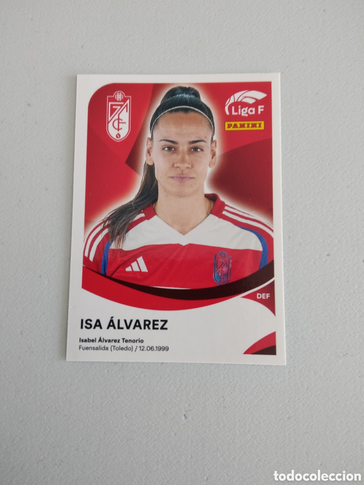 Cromos de f&uacute;tbol: 170 A ISA ALVAREZ GRANADA LIGA F 2024 2025