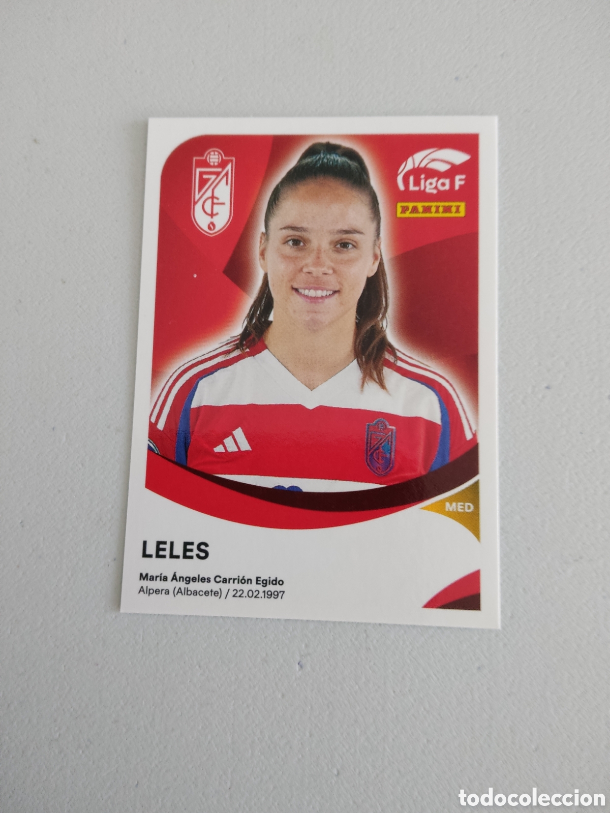 Cromos de f&uacute;tbol: 175 LELES GRANADA LIGA F 2024 2025