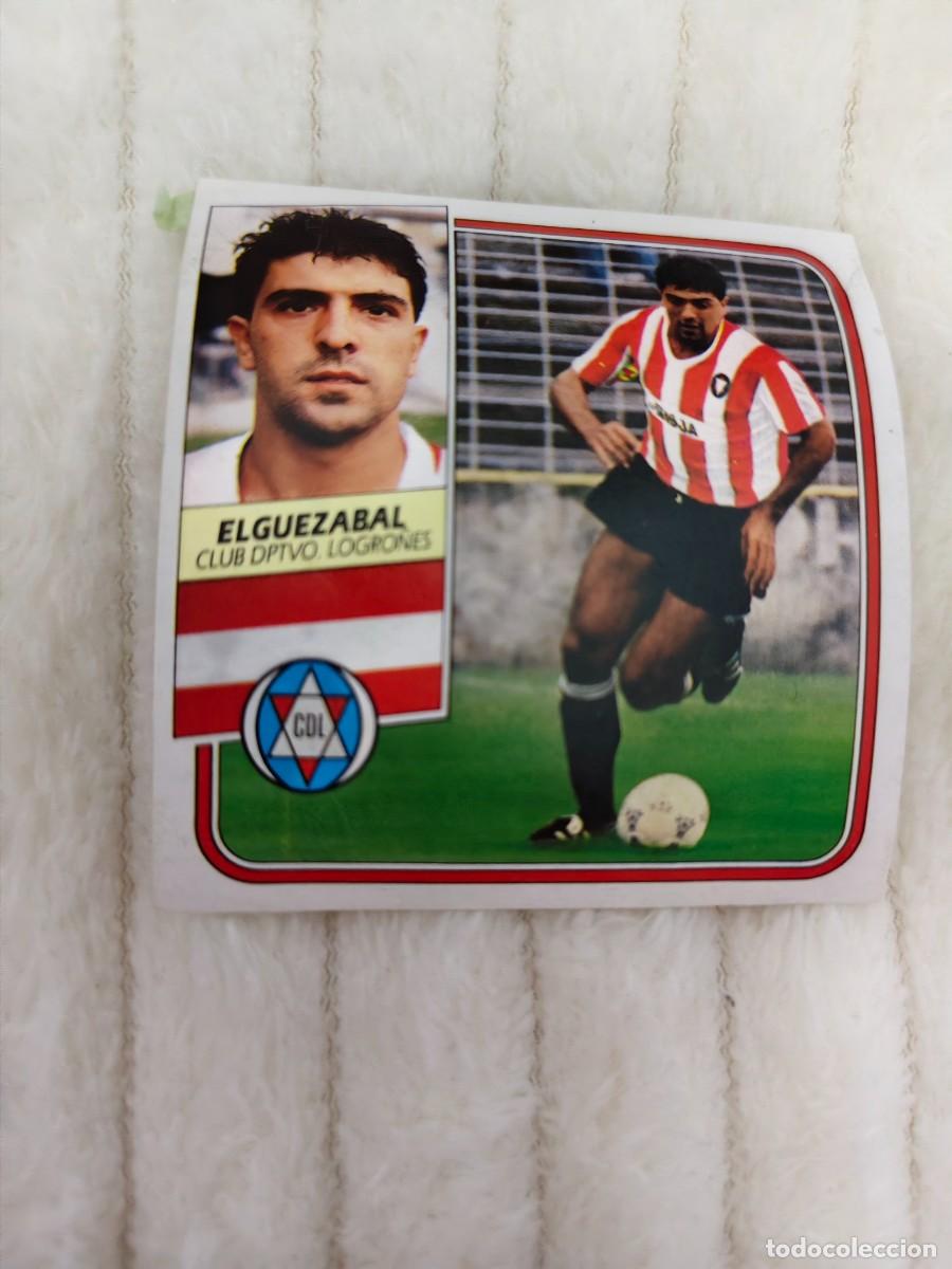 Cromos de f&uacute;tbol: EDICIONES ESTE 89 90 19 ELGUEZABAL LOGRO&Ntilde;ES FICHAJES 1989 1990 DESPEGADO RECUPERADO ALBUM AAQ