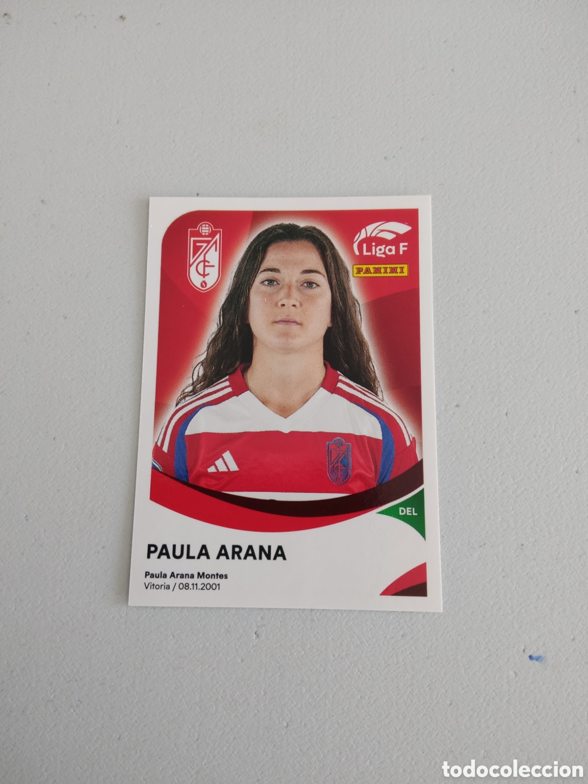 Cartes &agrave; collectionner de Football: 178 B PAULA ARANA GRANADA LIGA F 2024 2025