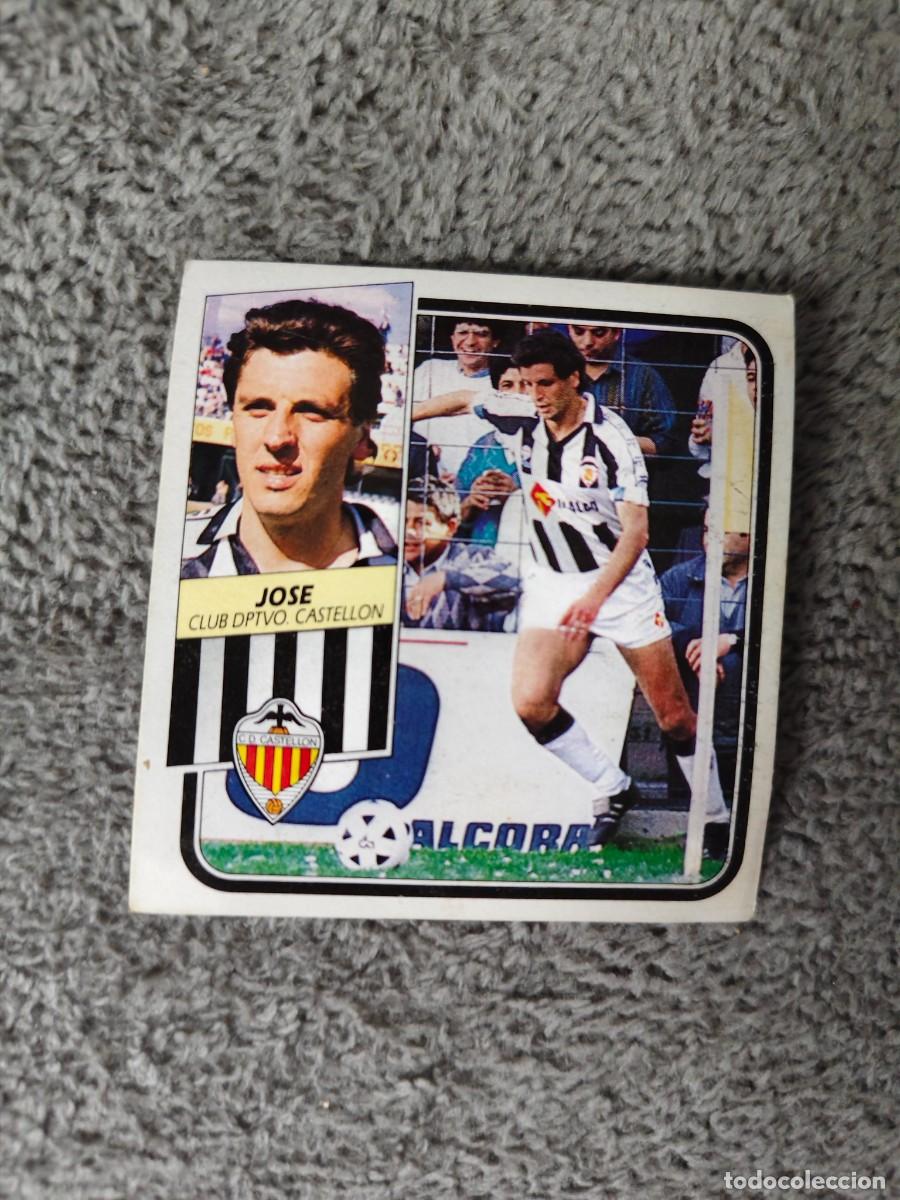 Football Stickers: EDICIONES ESTE 89 90 JOSE C.D. CASTELLON 1989 1990 DESPEGADO RECUPERADO ALBUM AAQ