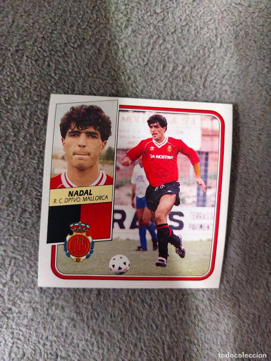 Cromos de f&uacute;tbol: EDICIONES ESTE 89 90 NADAL R.C.D. MALLORCA 1989 1990 DESPEGADO RECUPERADO ALBUM AAQ