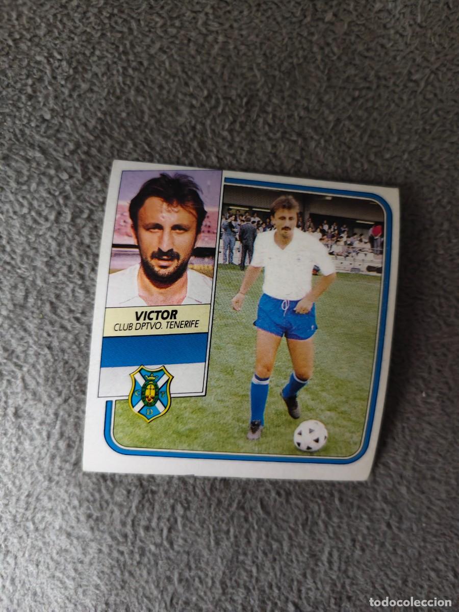 Cromos de f&uacute;tbol: EDICIONES ESTE 89 90 VICTOR C.D. TENERIFE 1989 1990 DESPEGADO RECUPERADO ALBUM AAQ