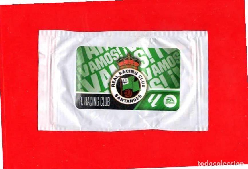 Cromos de f&uacute;tbol: Escudo REAL RACING CLUB &iexcl;Vamos! - CROMO CHICLE LIGA ESTE 2026-2027 26 27