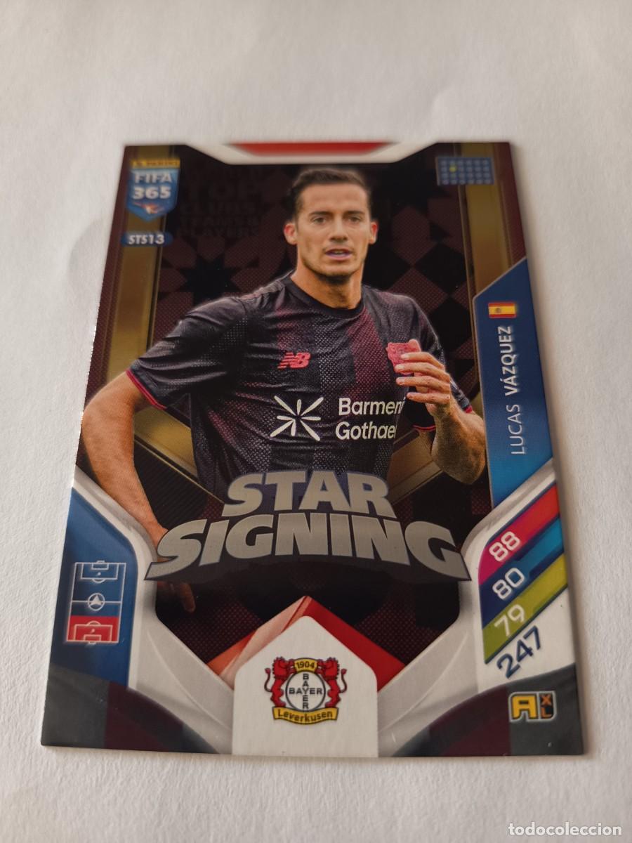 Cromos de Futebol: CARD STAR SIGNING STS13 LUCAS V&Aacute;ZQUEZ BAYER LEVERKUSEN - PANINI FIFA 365 ADRENALYN 2025 2026 25 26