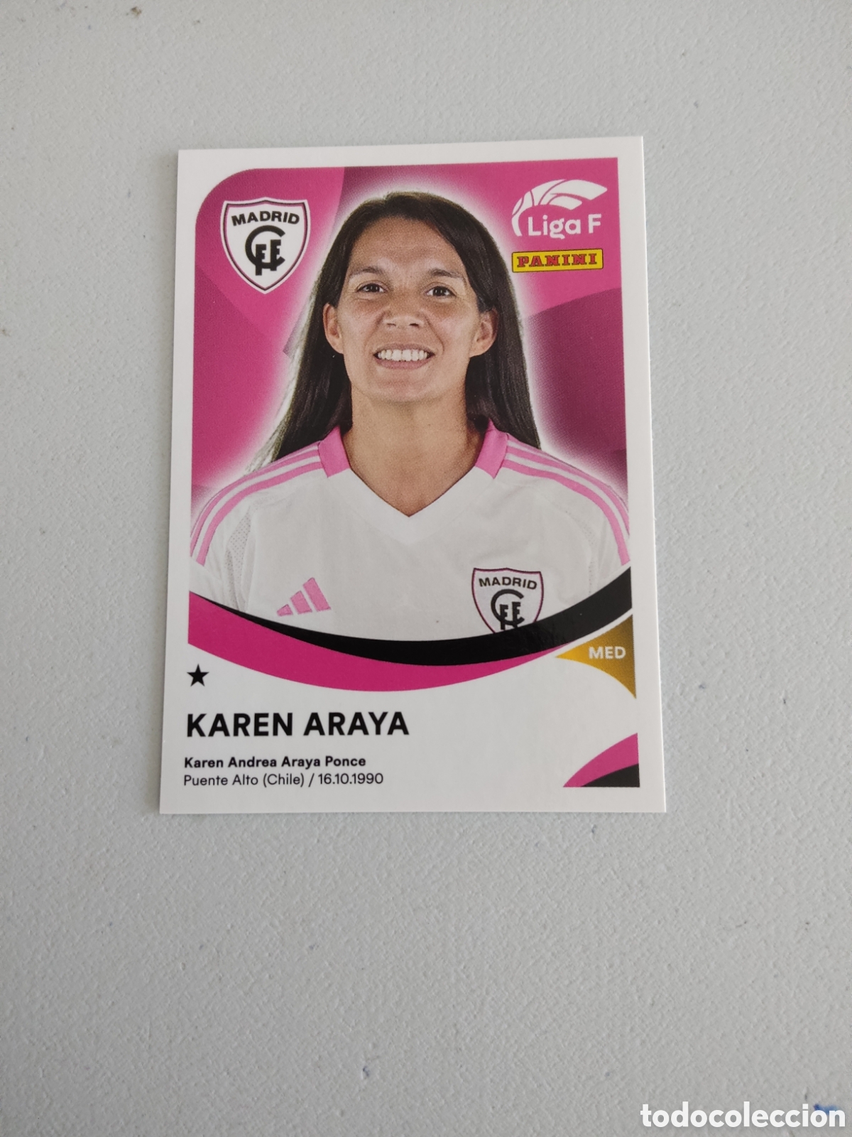 Cromos de f&uacute;tbol: 235 KAREN ARAYA MADRID CFF LIGA F 2024 2025
