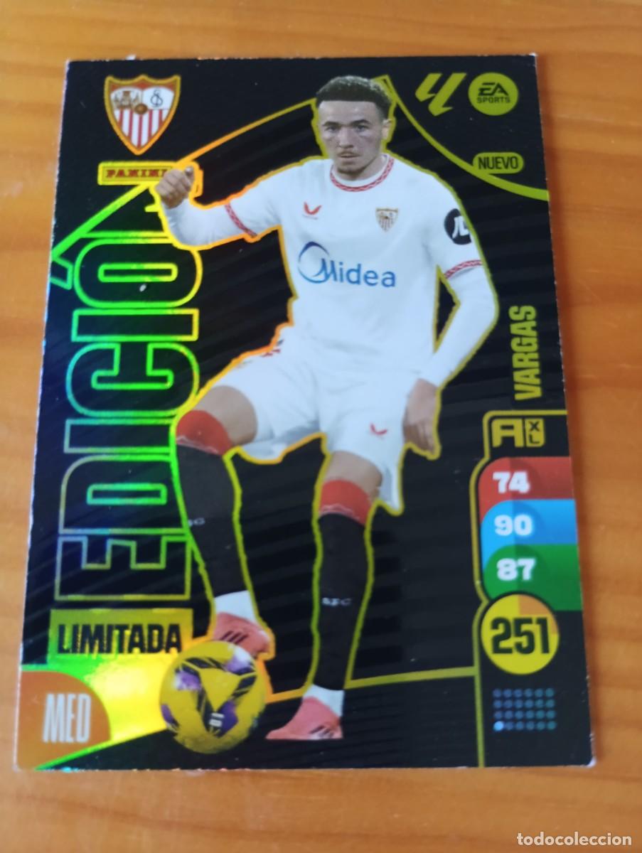 Cromos de f&uacute;tbol: ADRENALYN XL 2024/25 EDICION LIMITADA VARGAS
