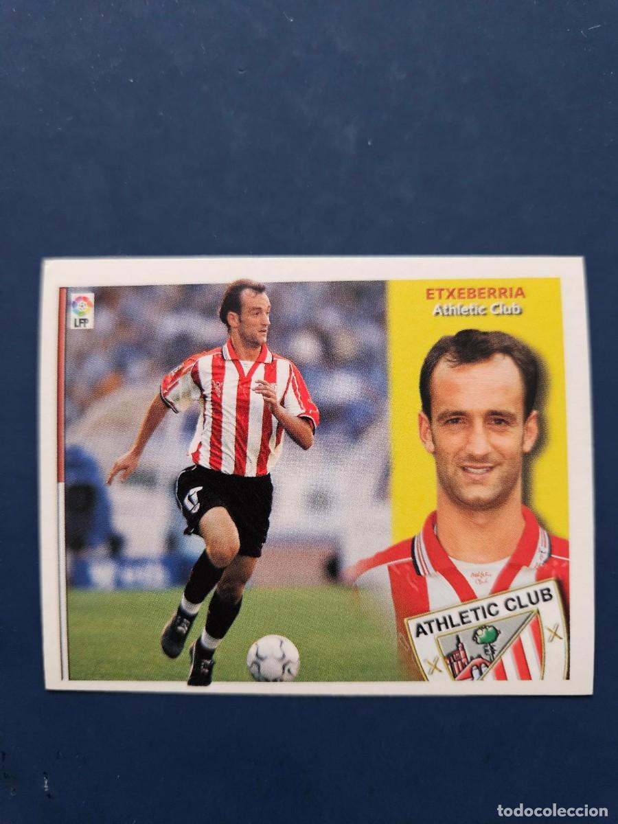 Cromos de f&uacute;tbol: ETXEBERRIA ATHLETIC BILBAO LIGA ESTE 02 03 2002 2003 SIN PEGAR NUNCA PEGADO