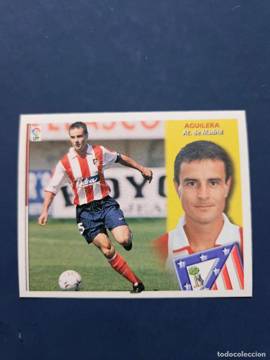 Cromos de f&uacute;tbol: AGUILERA ATLETICO MADRID LIGA ESTE 02 03 2002 2003 SIN PEGAR NUNCA PEGADO