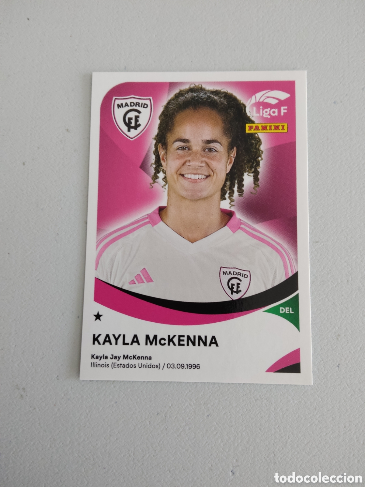 Cromos de f&uacute;tbol: 241 KAYLA MCKENNA MADRID CFF LIGA F 2024 2025