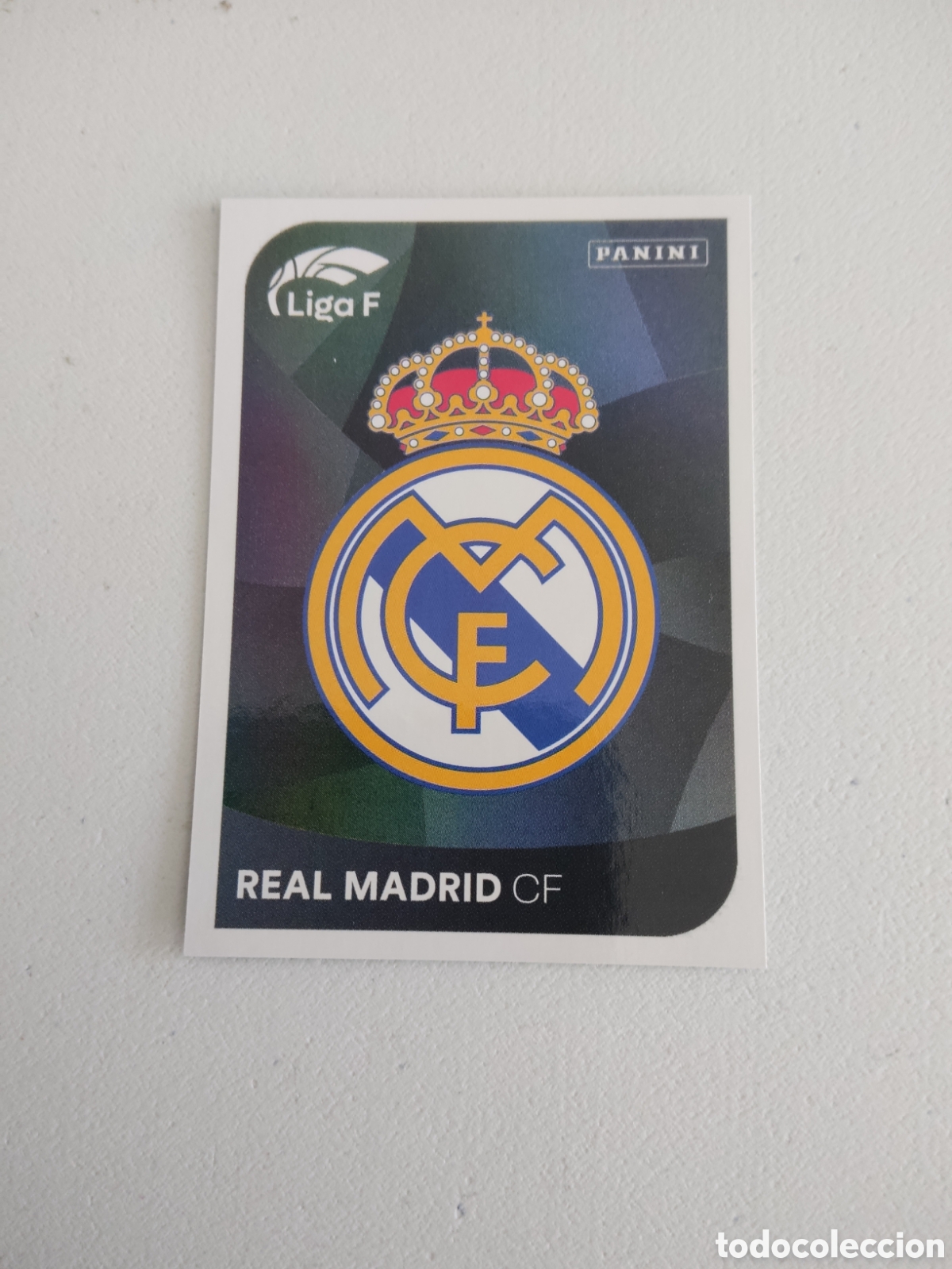 Cromos de f&uacute;tbol: 242 ESCUDO REAL MADRID LIGA F 2024 2025