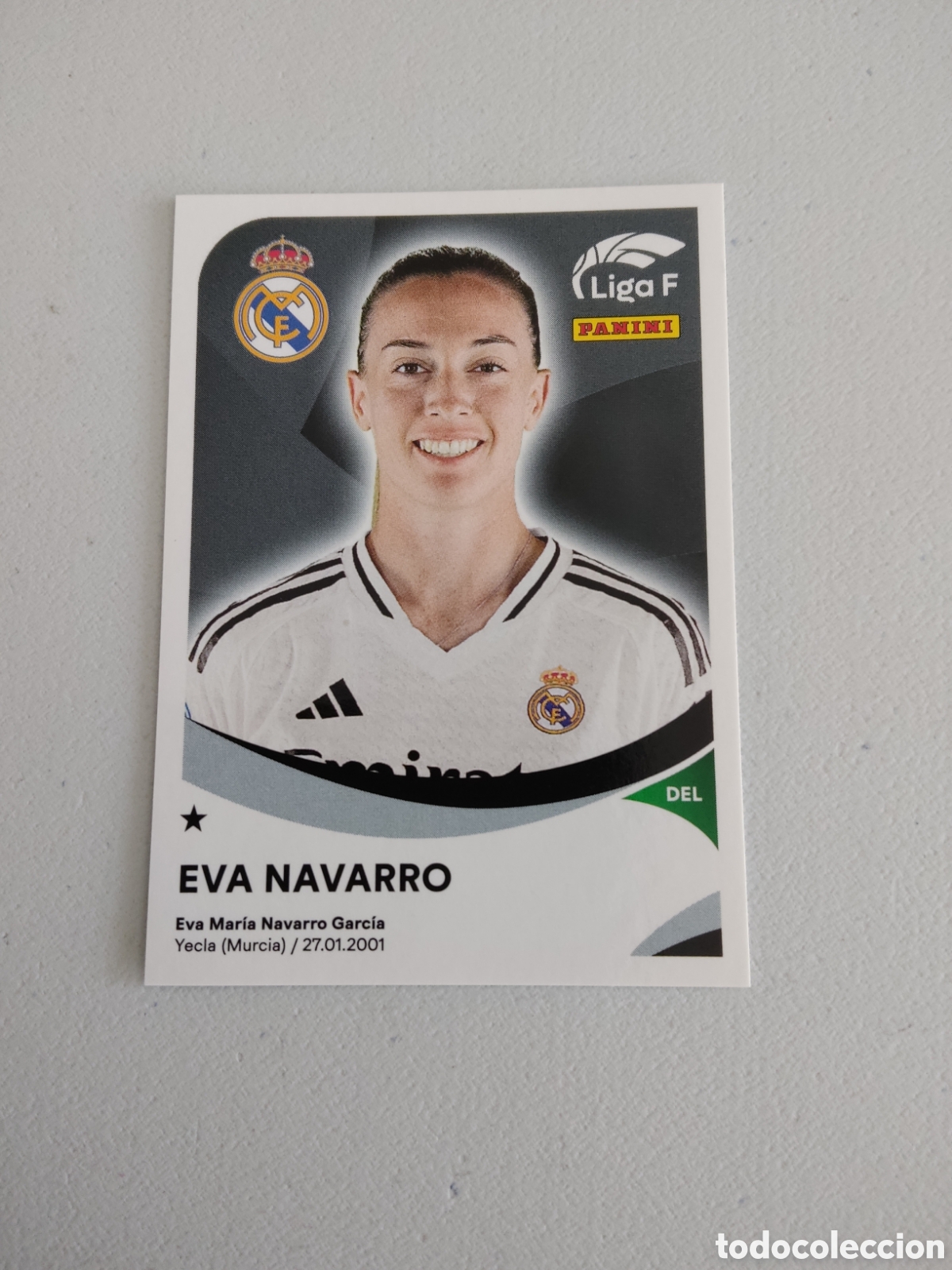 Cromos de f&uacute;tbol: 256 EVA NAVARRO REAL MADRID LIGA F 2024 2025
