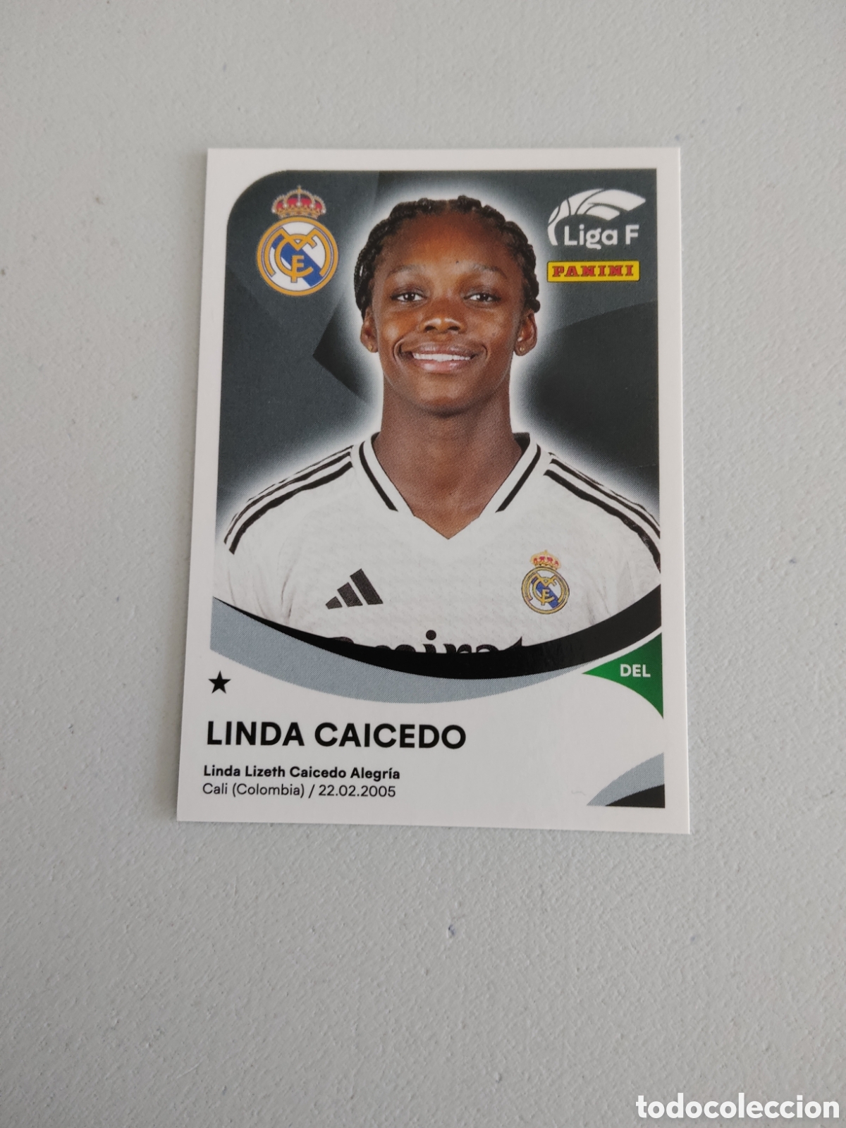 Cromos de f&uacute;tbol: 258 A LINDA CAICEDO REAL MADRID LIGA F 2024 2025