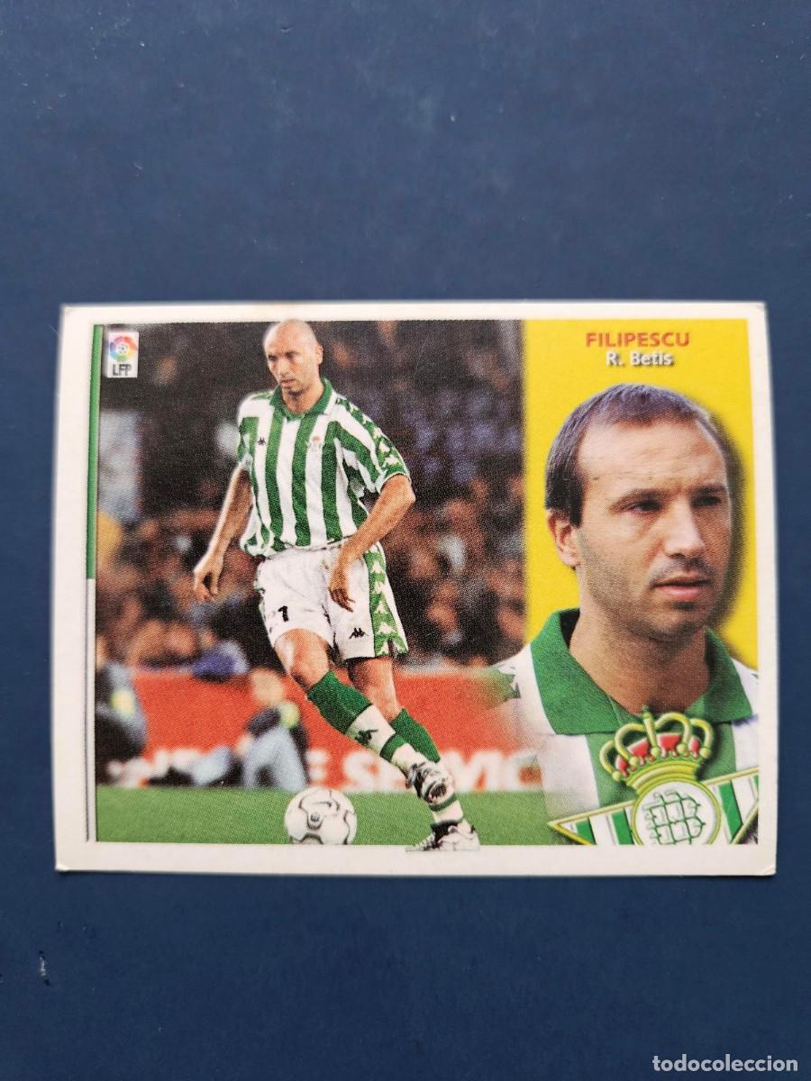 Cromos de f&uacute;tbol: FILIPESCU BETIS LIGA ESTE 02 03 2002 2003 SIN PEGAR NUNCA PEGADO