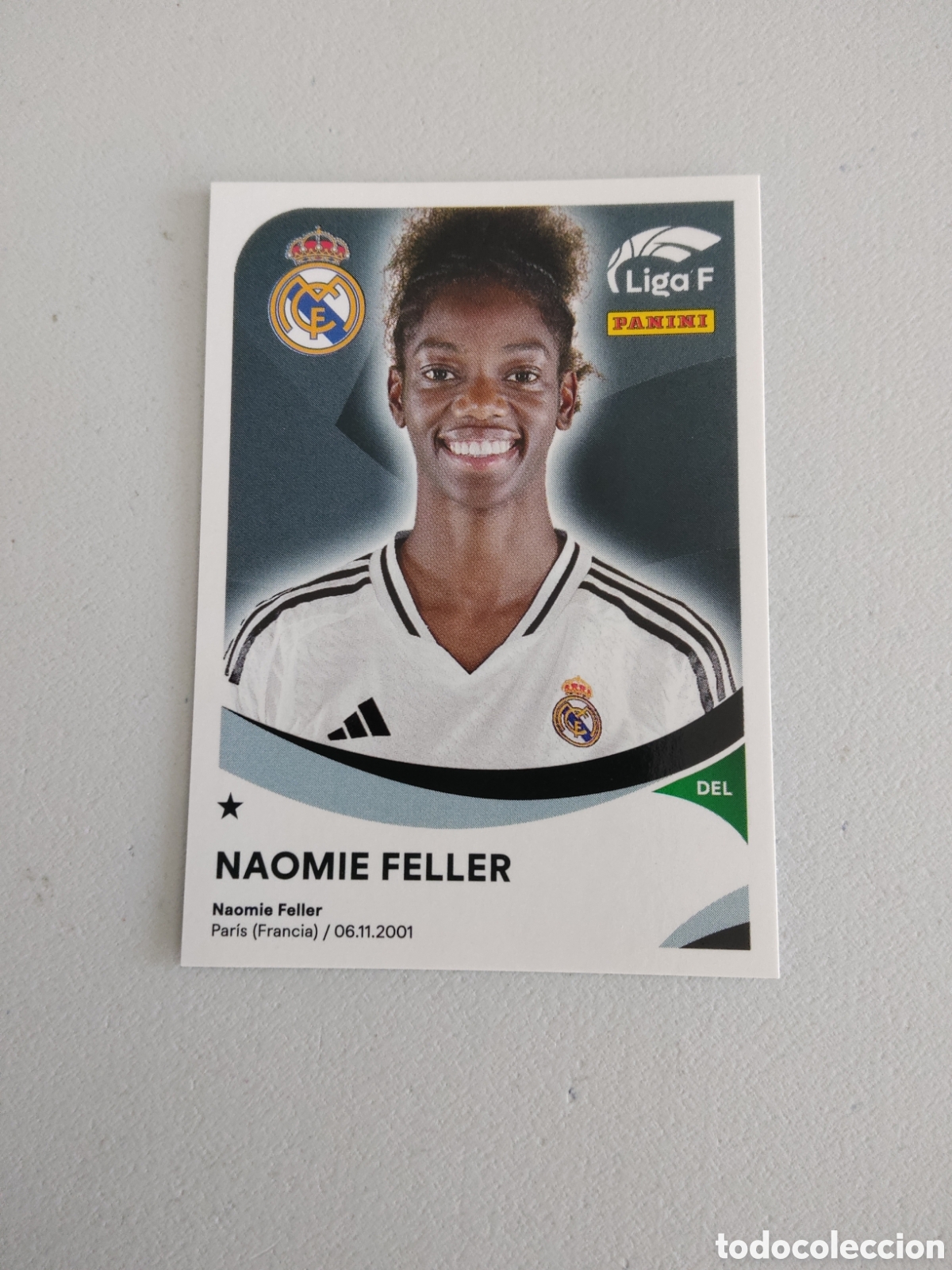 Cromos de f&uacute;tbol: 259 A NAOMIE FELLER REAL MADRID LIGA F 2024 2025