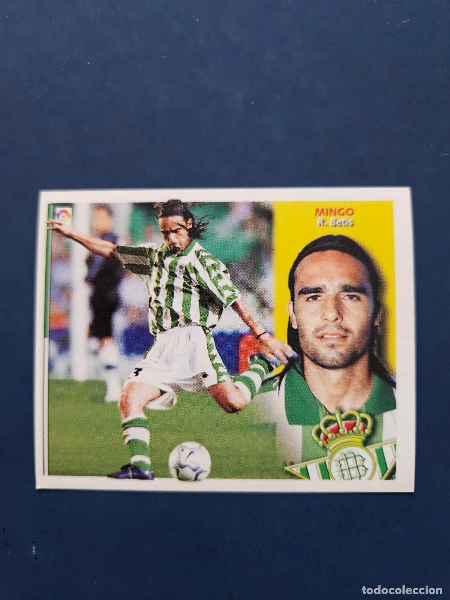 Cromos de f&uacute;tbol: MINGO BETIS LIGA ESTE 02 03 2002 2003 SIN PEGAR NUNCA PEGADO