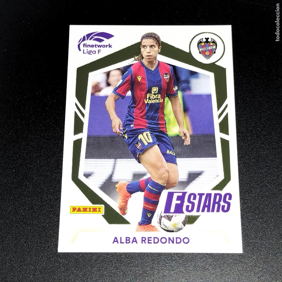 Cromos de f&uacute;tbol: N&ordm; 323 ALBA REDONDO STARS LEVANTE UD CROMOS FINETWORK LIGA F FEMENINA PANINI 2022 2023 22 23