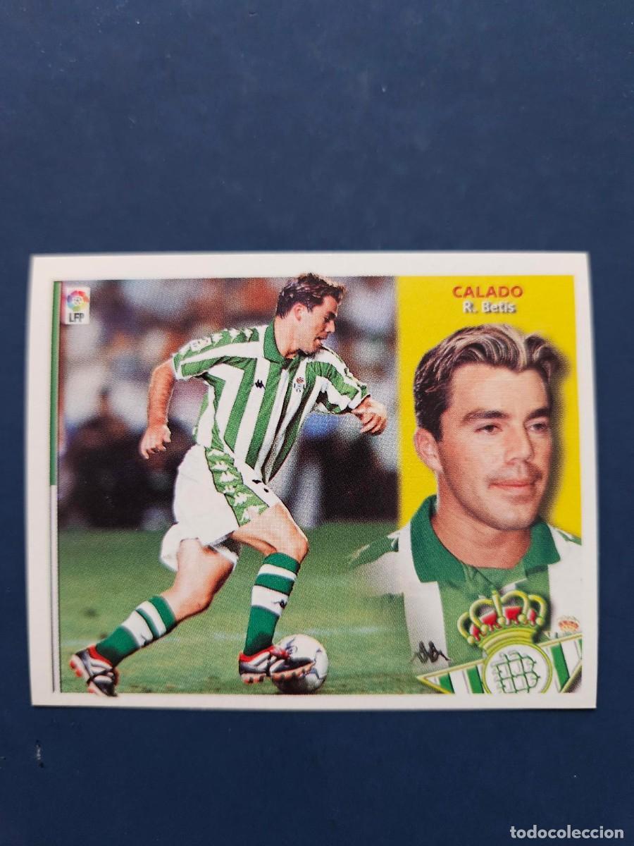 Cromos de f&uacute;tbol: CALADO BETIS LIGA ESTE 02 03 2002 2003 SIN PEGAR NUNCA PEGADO