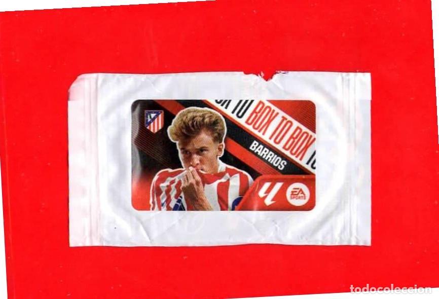 Cromos de f&uacute;tbol: Barrios ATLETICO MADRID Box to Box - CROMO CHICLE LIGA ESTE 2026-2027 26 27
