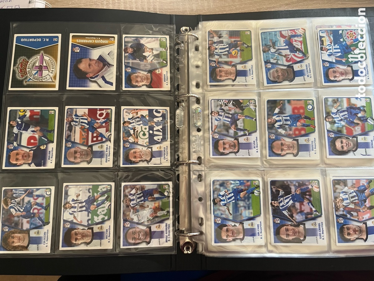 Cromos de f&uacute;tbol: DEPORTIVO DE A CORU&Ntilde;A LOTE LIGA ESTE EDICIONES ESTE 2005 2006 05 06 EN PERFECTO ESTADO