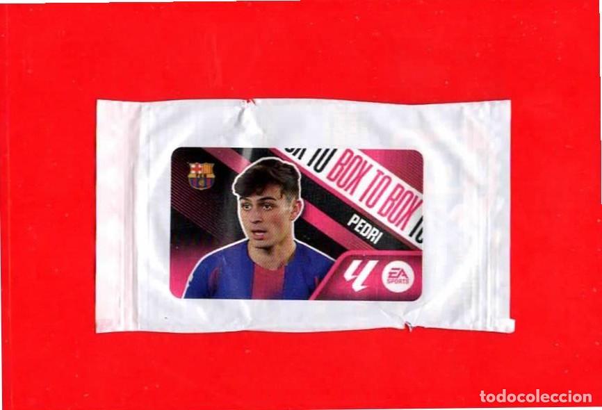 Cromos de f&uacute;tbol: Pedri F.C. BARCELONA Box to Box - CROMO CHICLE LIGA ESTE 2026-2027 26 27