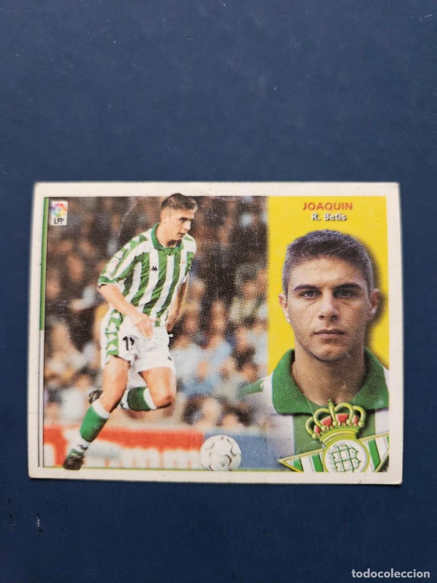 Cromos de f&uacute;tbol: JOAQUIN BETIS LIGA ESTE 02 03 2002 2003 SIN PEGAR NUNCA PEGADO
