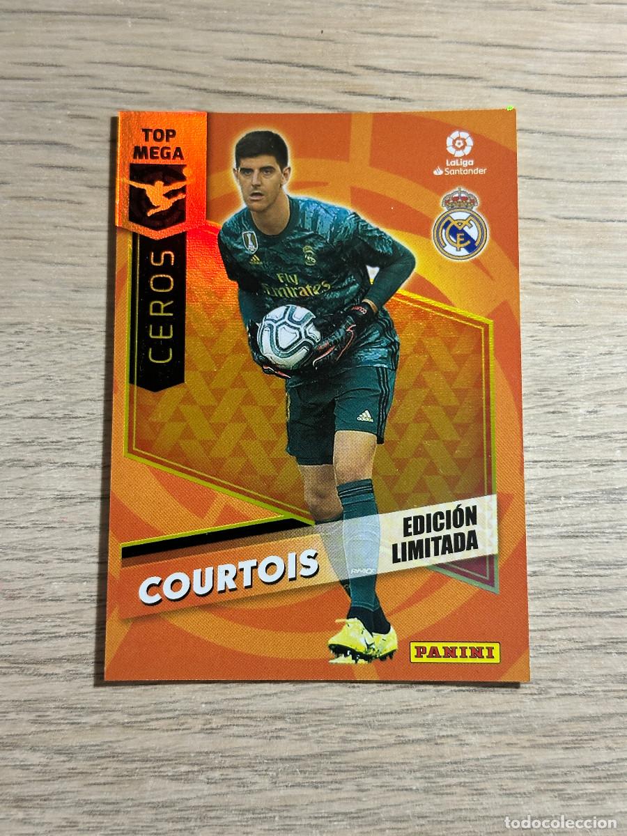 Cromos de f&uacute;tbol: COURTOIS EDICION LIMITADA MEGACRACKS 2020 2021 REAL MADRID 20 21 MGK