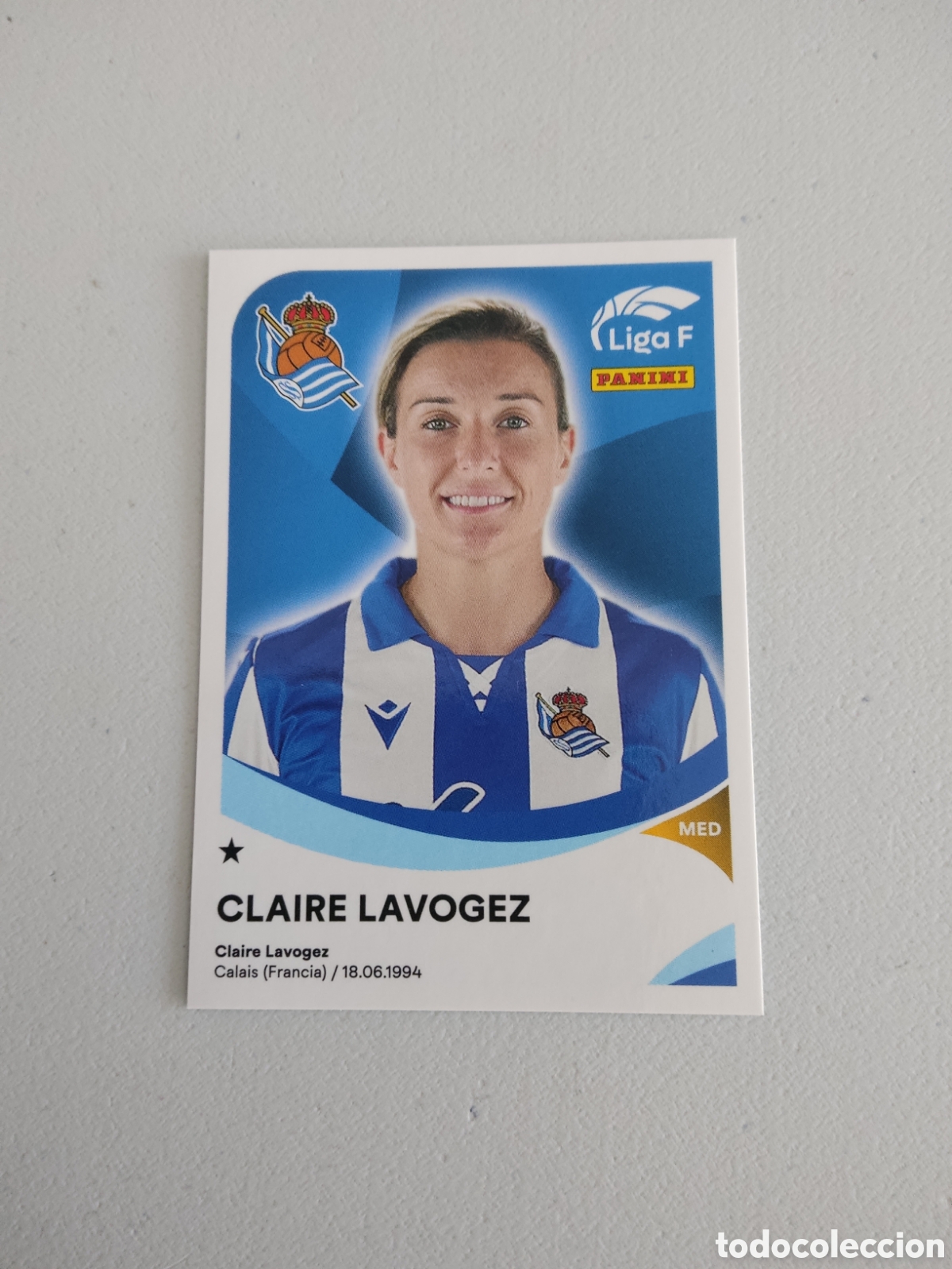 Cromos de f&uacute;tbol: 273 CLAIRE LAVOGEZ REAL SOCIEDAD LIGA F 2024 2025