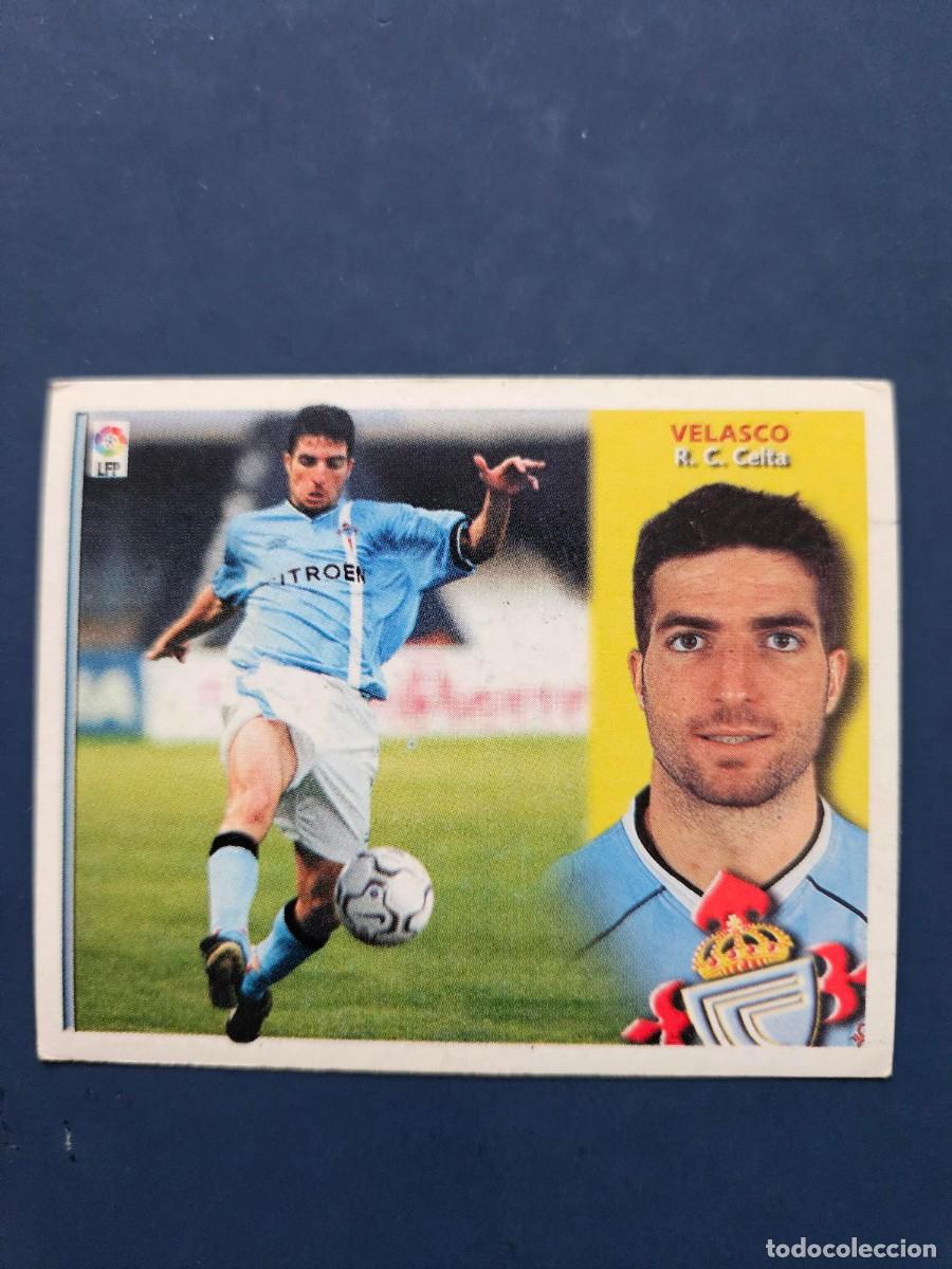 Cromos de f&uacute;tbol: VELASCO CELTA LIGA ESTE 02 03 2002 2003 SIN PEGAR NUNCA PEGADO