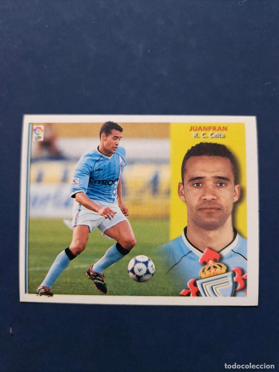 Figurine di Calcio: JUANFRAN CELTA LIGA ESTE 02 03 2002 2003 SIN PEGAR NUNCA PEGADO