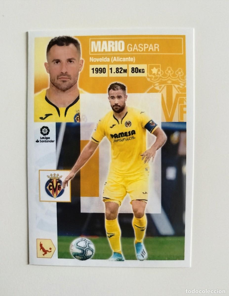 Cromos de f&uacute;tbol: Mario Gaspar 5 SIN PEGAR NUNCA PEGADO Villarreal CF Liga Ediciones Este 20 21 / 2020 2021