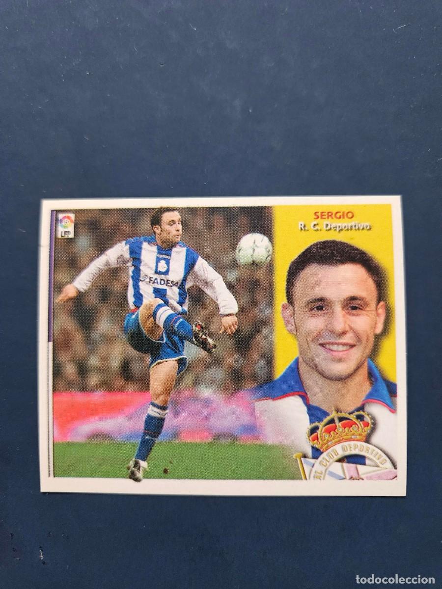 Cromos de f&uacute;tbol: SERGIO DEPORTIVO LIGA ESTE 02 03 2002 2003 SIN PEGAR NUNCA PEGADO