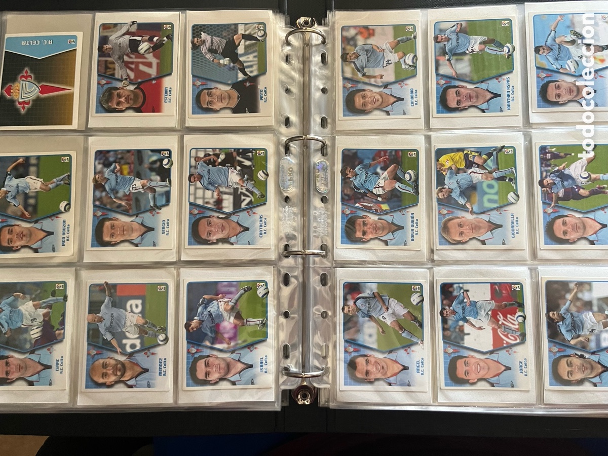 Cromos de f&uacute;tbol: CELTA DE VIGO LOTE EDICIONES ESTE LIGA ESTE 2005 2006 05 06 EN PERFECTO ESTADO