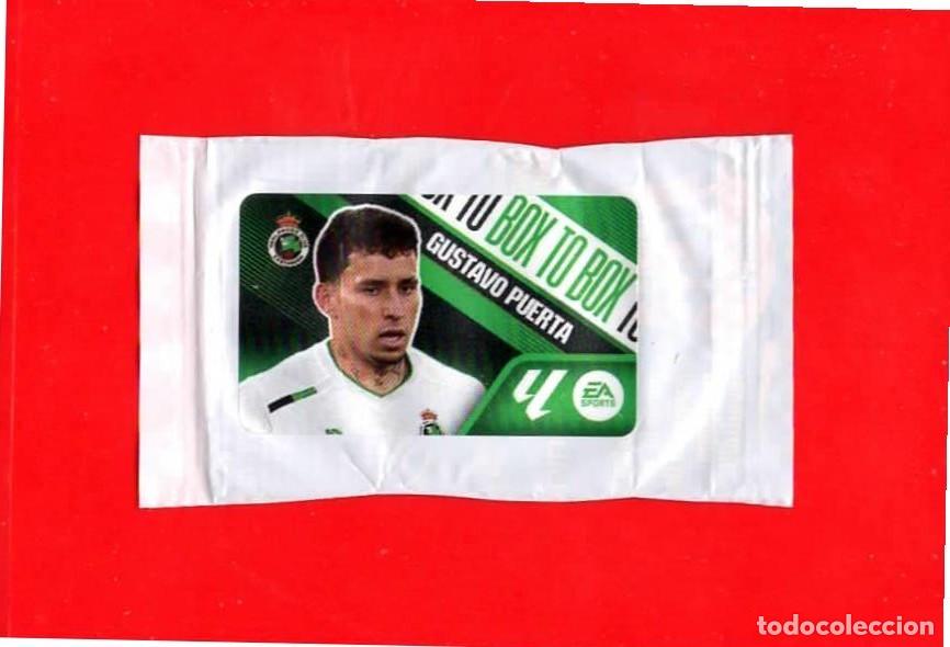 Cromos de f&uacute;tbol: Gustavo Puerta REAL RACING CLUB Box to Box - CROMO CHICLE LIGA ESTE 2026-2027 26 27