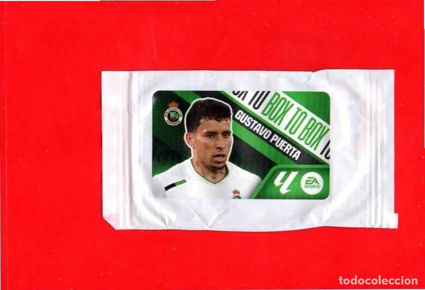 Cromos de f&uacute;tbol: Gustavo Puerta REAL RACING CLUB Box to Box - CROMO CHICLE LIGA ESTE 2026-2027 26 27